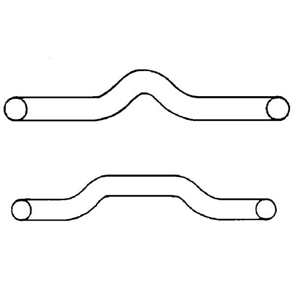 Arco Niti Europa II C/Dimple 017x025 Inf Rectangular 10u